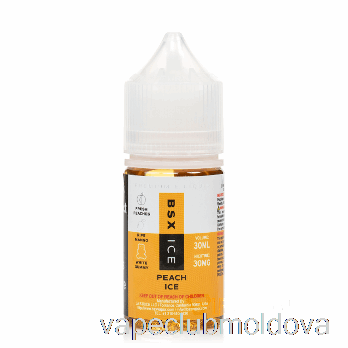 Kit Vape Pod Peach Ice - Serie De Sare Bsx - 30ml 30mg